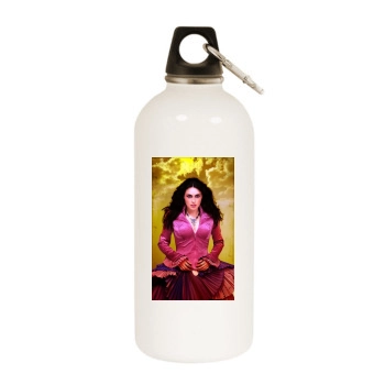 Within Temptation White Water Bottle With Carabiner