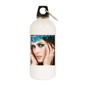 Within Temptation White Water Bottle With Carabiner