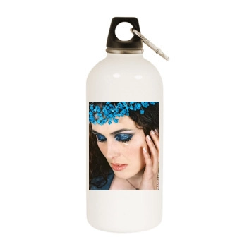 Within Temptation White Water Bottle With Carabiner