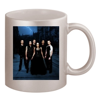 Within Temptation 11oz Metallic Silver Mug