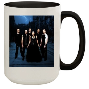 Within Temptation 15oz Colored Inner & Handle Mug