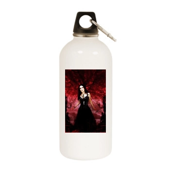 Within Temptation White Water Bottle With Carabiner