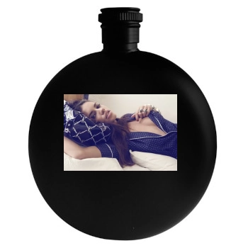 Adriana Lima Round Flask