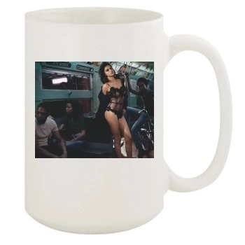 Adriana Lima 15oz White Mug