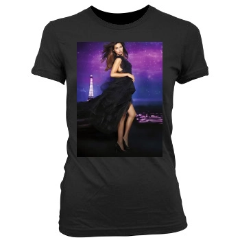 Adriana Lima Women's Junior Cut Crewneck T-Shirt