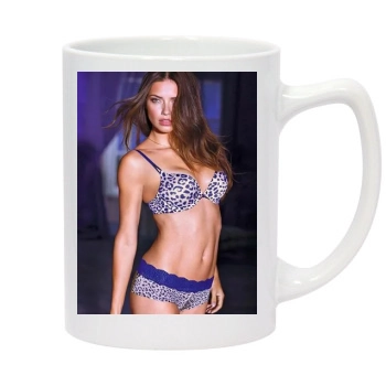 Adriana Lima 14oz White Statesman Mug