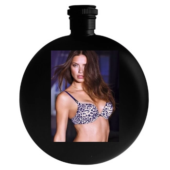 Adriana Lima Round Flask