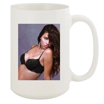 Adriana Lima 15oz White Mug