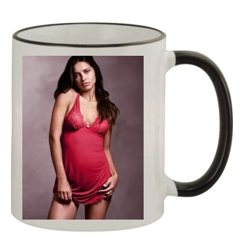 Adriana Lima 11oz Colored Rim & Handle Mug