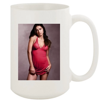 Adriana Lima 15oz White Mug