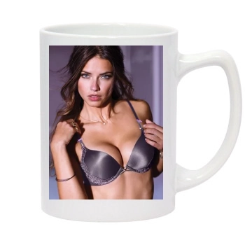 Adriana Lima 14oz White Statesman Mug