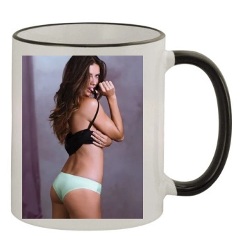 Adriana Lima 11oz Colored Rim & Handle Mug