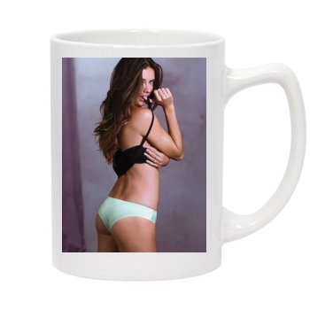 Adriana Lima 14oz White Statesman Mug