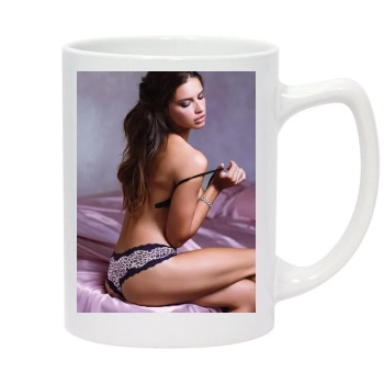 Adriana Lima 14oz White Statesman Mug