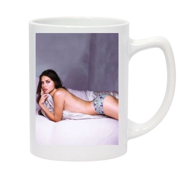 Adriana Lima 14oz White Statesman Mug