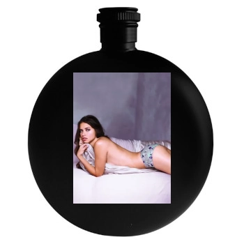 Adriana Lima Round Flask