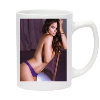 Adriana Lima 14oz White Statesman Mug