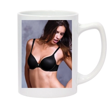 Adriana Lima 14oz White Statesman Mug