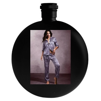 Adriana Lima Round Flask