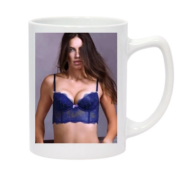 Adriana Lima 14oz White Statesman Mug