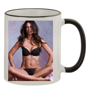 Adriana Lima 11oz Colored Rim & Handle Mug