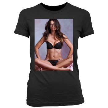 Adriana Lima Women's Junior Cut Crewneck T-Shirt