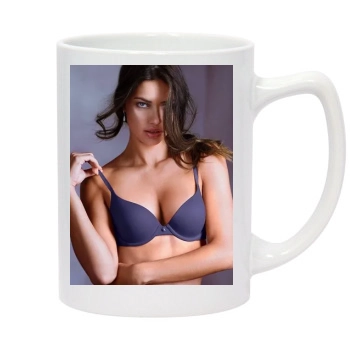 Adriana Lima 14oz White Statesman Mug