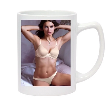 Adriana Lima 14oz White Statesman Mug