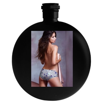 Adriana Lima Round Flask