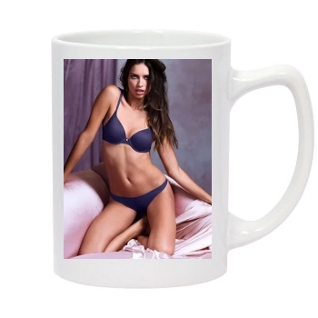 Adriana Lima 14oz White Statesman Mug