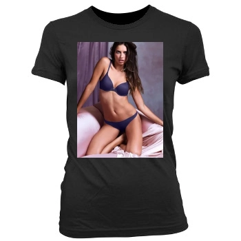 Adriana Lima Women's Junior Cut Crewneck T-Shirt