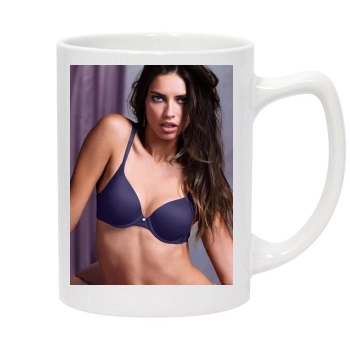 Adriana Lima 14oz White Statesman Mug