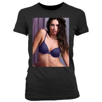 Adriana Lima Women's Junior Cut Crewneck T-Shirt