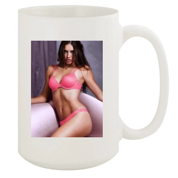 Adriana Lima 15oz White Mug