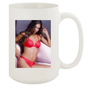 Adriana Lima 15oz White Mug