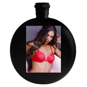 Adriana Lima Round Flask