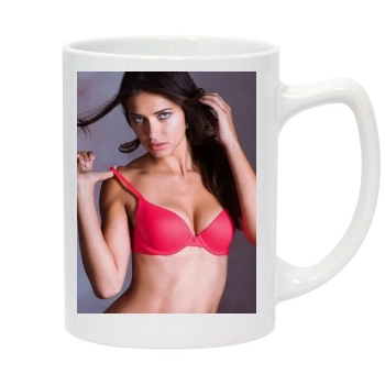 Adriana Lima 14oz White Statesman Mug