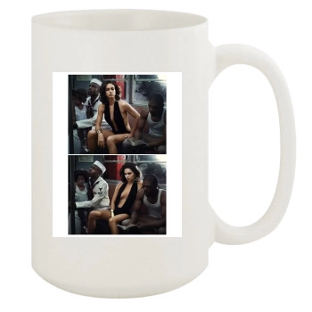 Adriana Lima 15oz White Mug