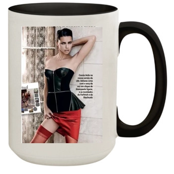 Adriana Lima 15oz Colored Inner & Handle Mug