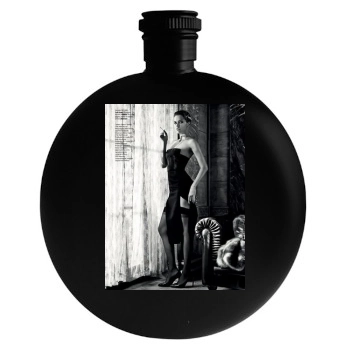 Adriana Lima Round Flask