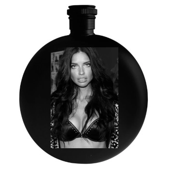 Adriana Lima Round Flask