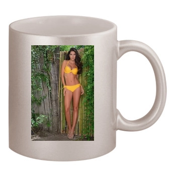 Zaira Nara 11oz Metallic Silver Mug