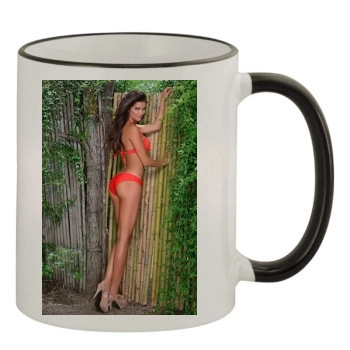 Zaira Nara 11oz Colored Rim & Handle Mug