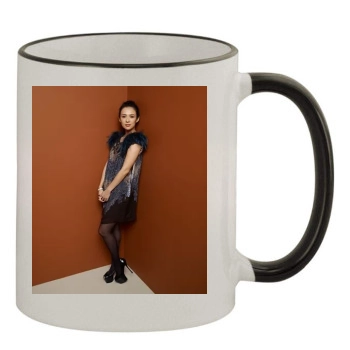 Zhang Ziyi 11oz Colored Rim & Handle Mug