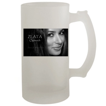 Zlata Ognevich 16oz Frosted Beer Stein