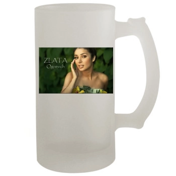 Zlata Ognevich 16oz Frosted Beer Stein