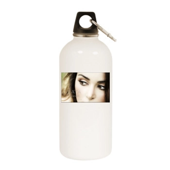 Zlata Ognevich White Water Bottle With Carabiner