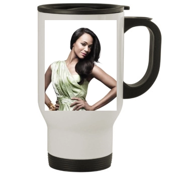 Zoe Saldana Stainless Steel Travel Mug