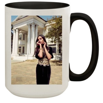 Zoe Saldana 15oz Colored Inner & Handle Mug