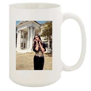 Zoe Saldana 15oz White Mug